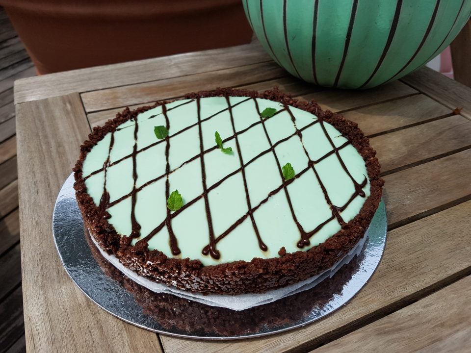 Crostata menta e cioccolato senza glutine